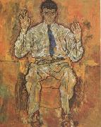 Portrait of the Painter Paris von Gutersloh (mk12) Egon Schiele